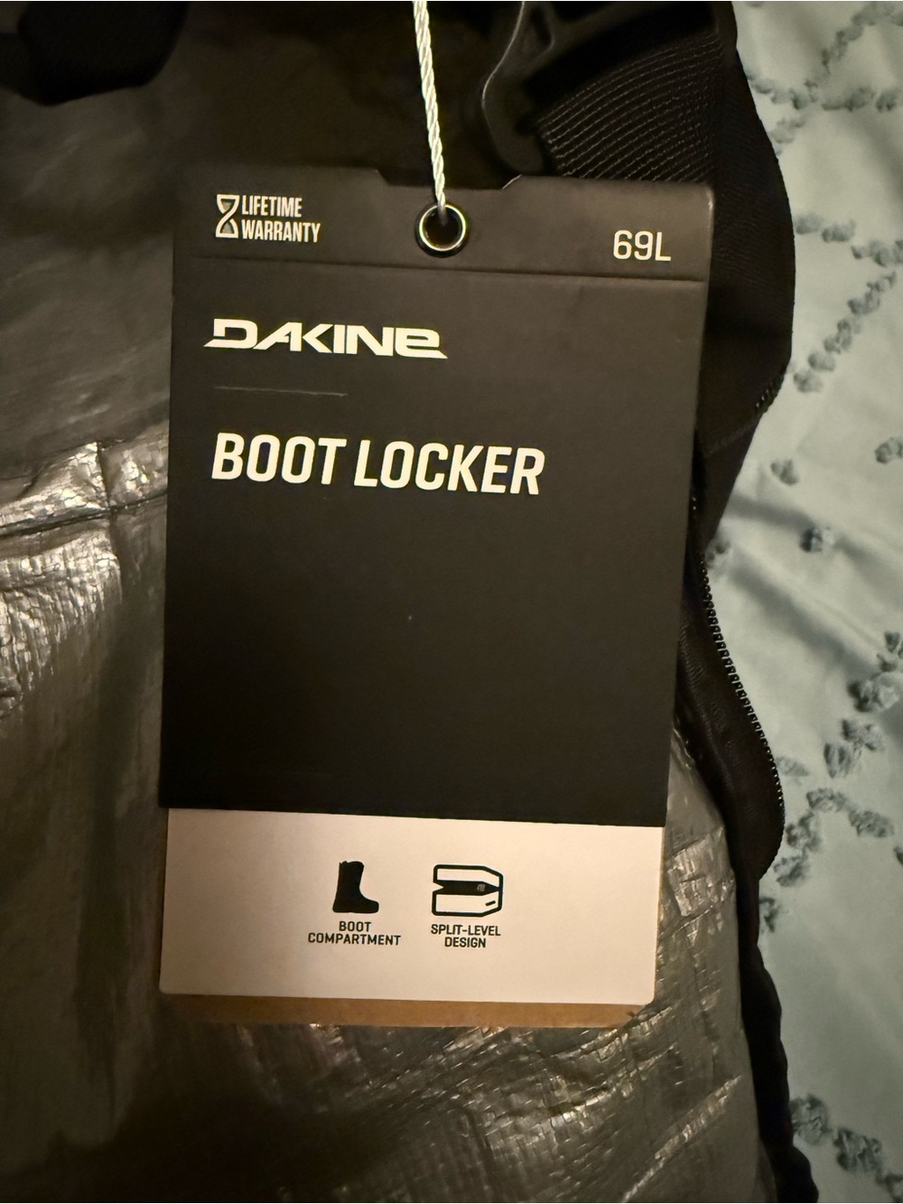 Dakine Black Boot Locker Ski Boot Travel Bag NWT 69L - Picture 2 of 11